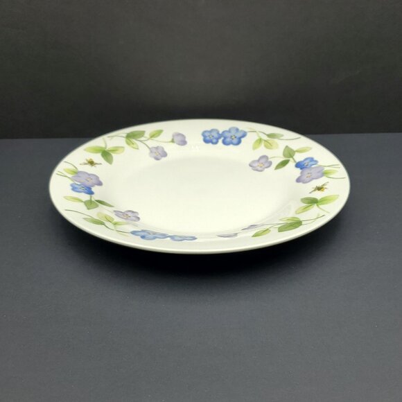 Pfaltzgraff Perennials Petals Dinner Plate Blue Purple Flowers Violets Plate - Picture 6 of 6